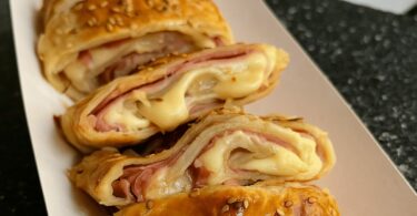Feuilleté Roulé Jambon Fromage