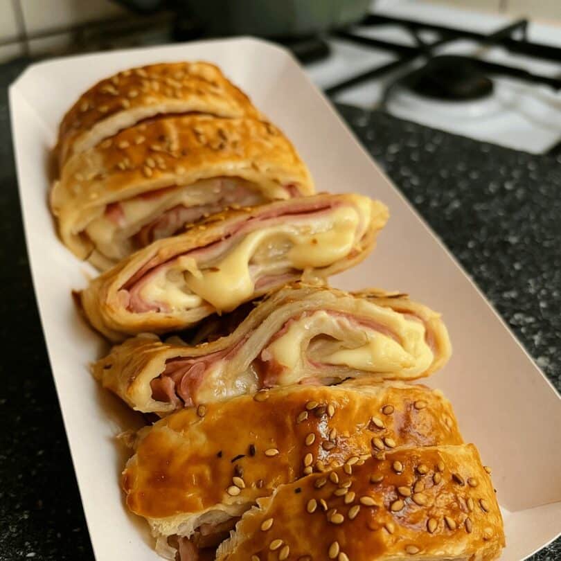 Feuilleté Roulé Jambon Fromage