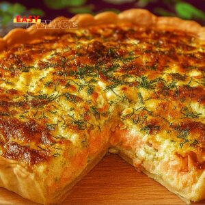 Quiche au Saumon Fumé