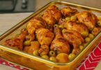 Tajine de Poulet aux Olives et Citron