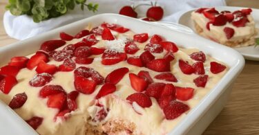 Tiramisu Fraise Mascarpone
