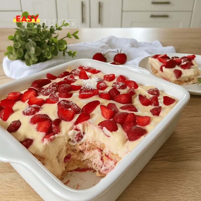 Tiramisu Fraise Mascarpone