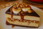 Cheesecake Banane Caramel et Noix
