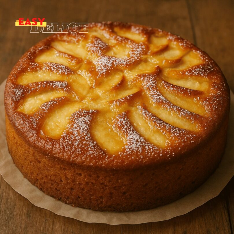 Gâteau aux Pommes à Tomber par Terre