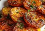 🥔🧄 Pommes de terre croustillantes à l’ail et au beurre
