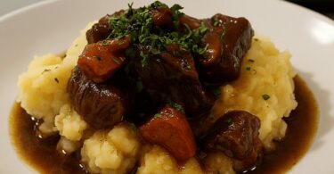 Bœuf Braisé & Purée Maison