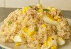 Salade de Riz au Thon et aux Œufs