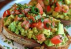 Bruschetta à l’Avocat