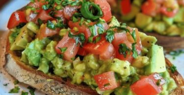 Bruschetta à l’Avocat