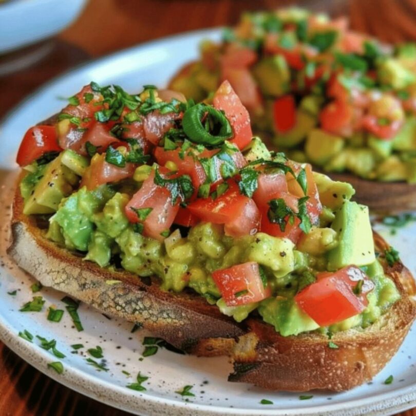 Bruschetta à l’Avocat