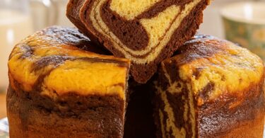 Cake Marbré au Chocolat Ultra-Moelleux