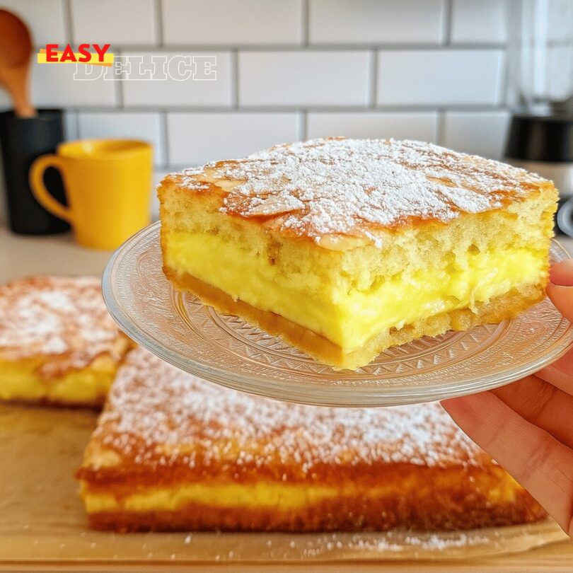Gâteau Crémeux aux Amandes