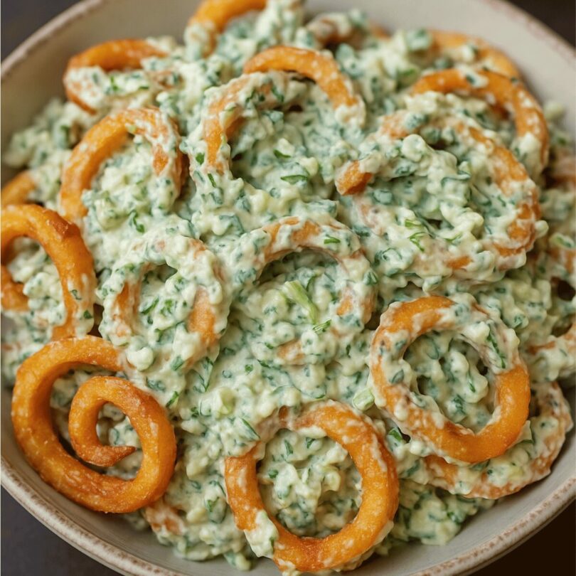 Salade de Frites Tourbillons au Concombre