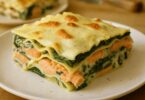 Lasagnes au Saumon et aux Épinards avec Béchamel Citronnée