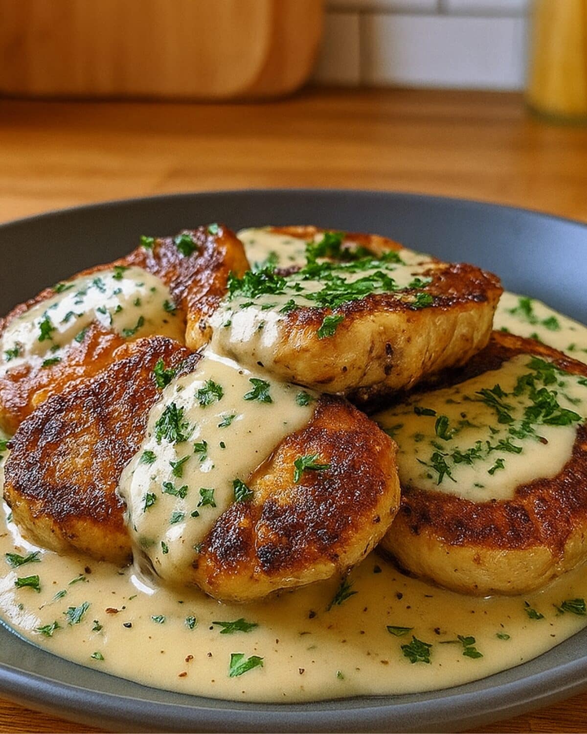 Escalopes de Poulet Sauce Crémeuse - EasyDélice : Recettes Faciles et ...