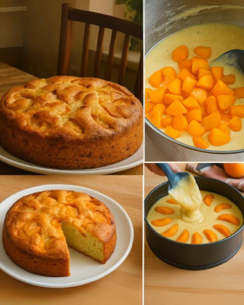 Gâteau Moelleux aux Abricots et Amande