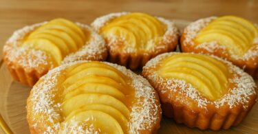 Petits gâteaux moelleux aux pommes