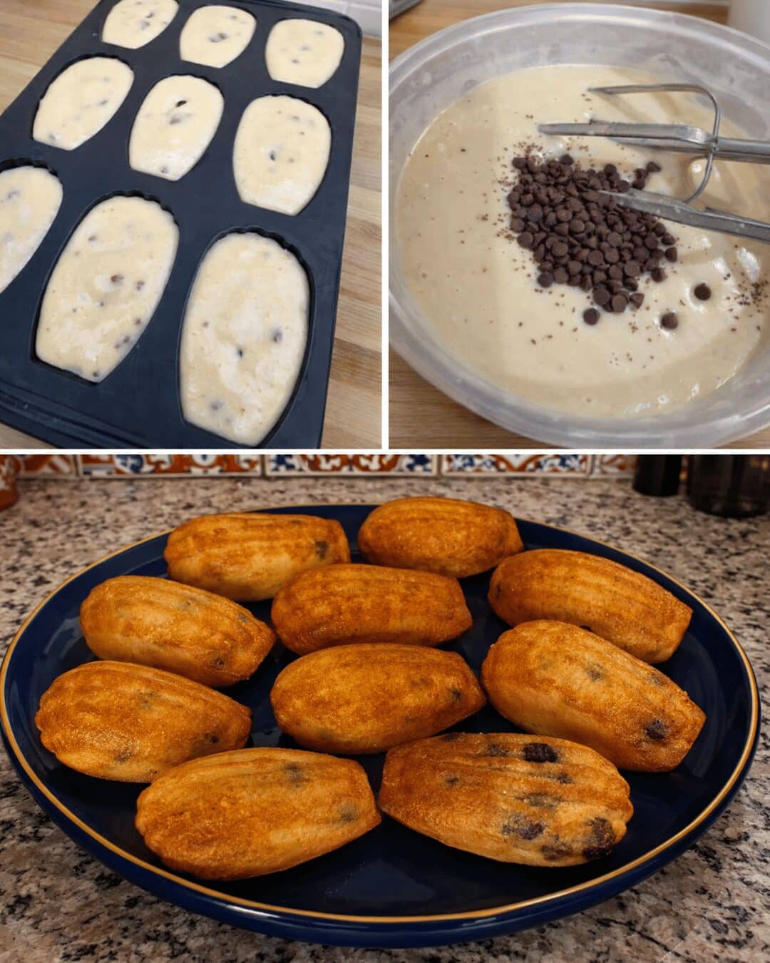 Recette de Madeleines aux Pépites de Chocolat
