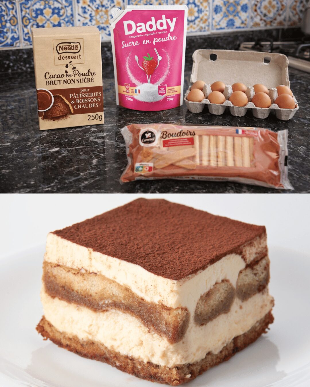 Tiramisu au Café signée Cyril Lignac