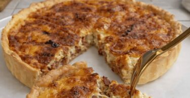 Quiche Lorraine au Fromage