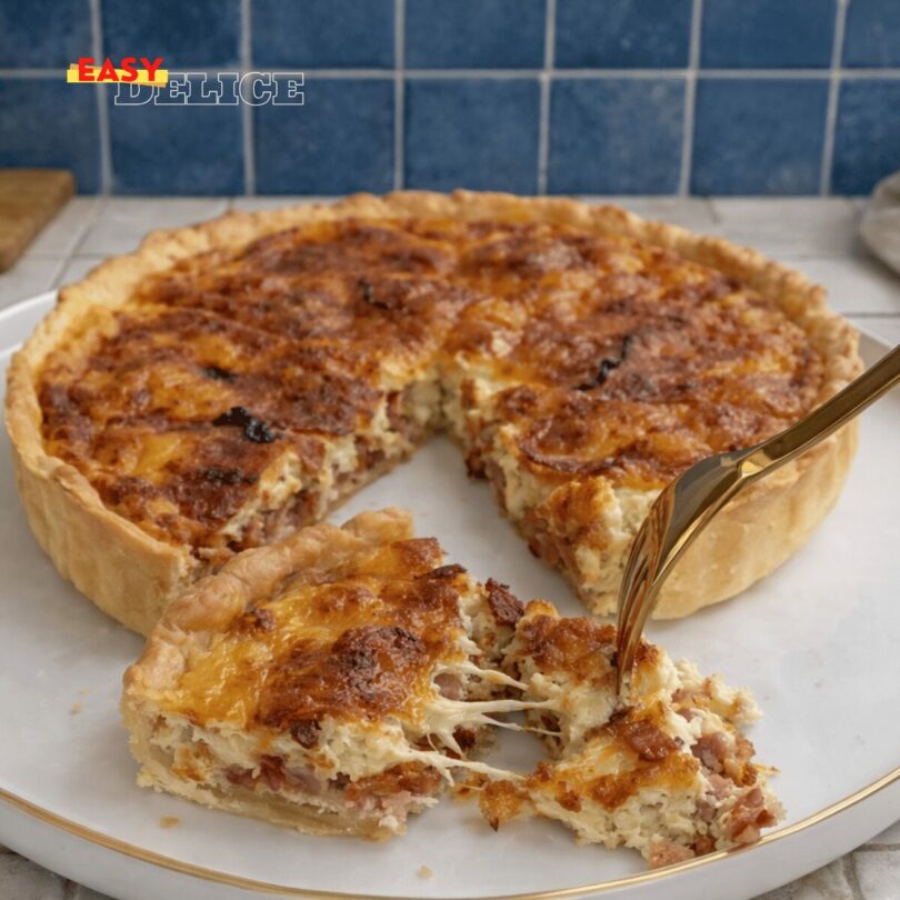 Quiche Lorraine au Fromage