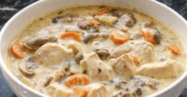 Blanquette de Poulet Crémeuse