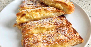 Feuilleté au citron
