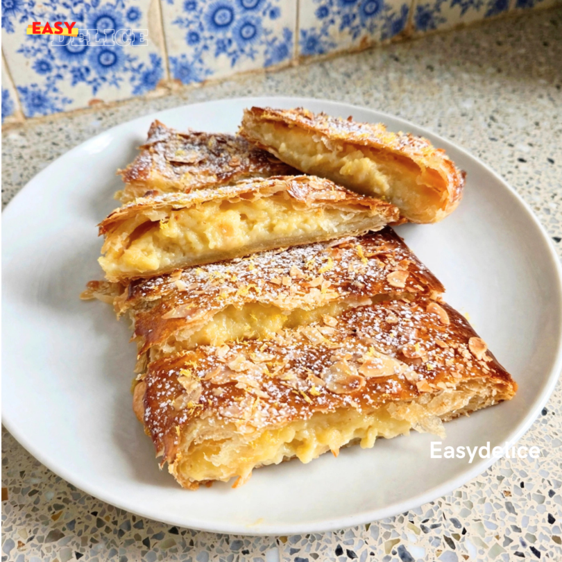 Feuilleté au citron