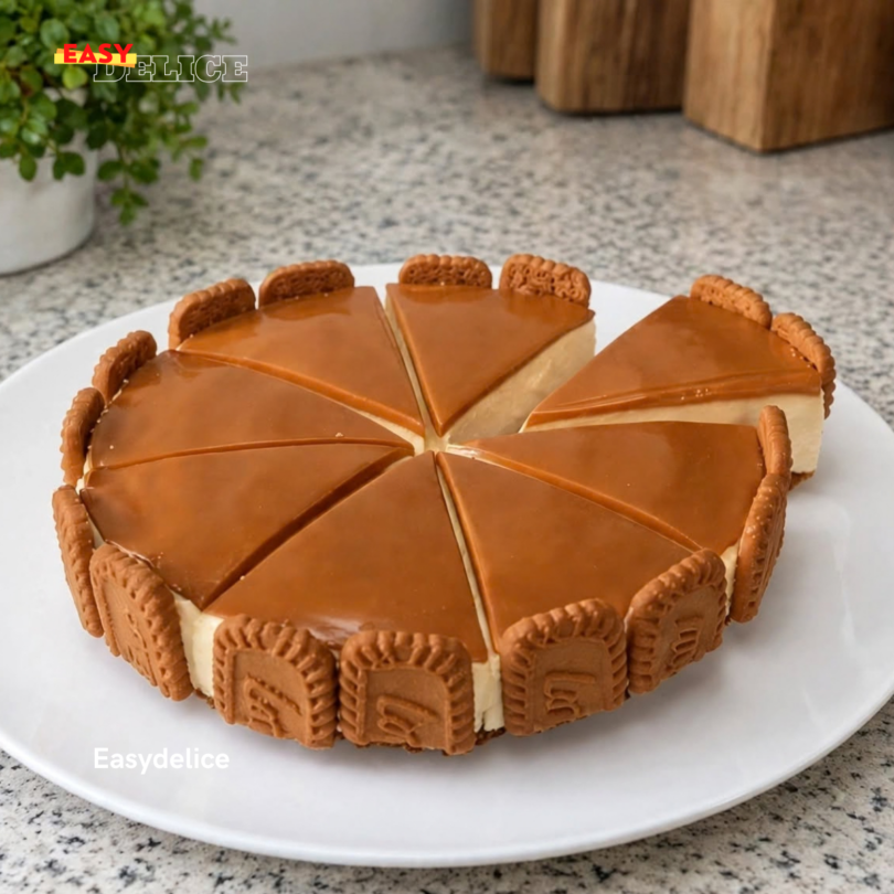 Le Véritable Cheesecake Spéculoos Sans Cuisson