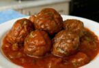 Les boulettes de viande sauce tomate