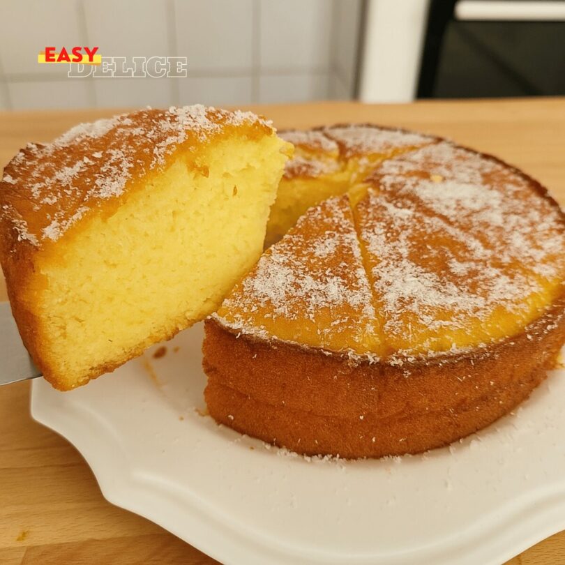 Gâteau au citron moelleux – Recette garantie