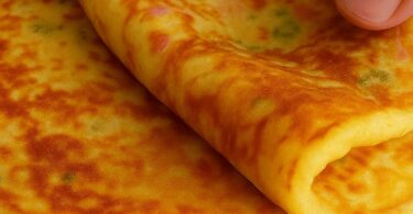 Crêpes moelleuses aux légumes — Recette précieuse