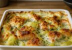 Gratin de poireaux au parmesan