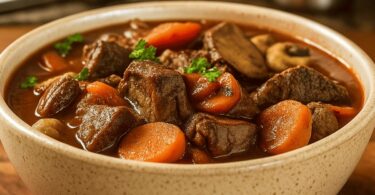 Bœuf bourguignon express fondant