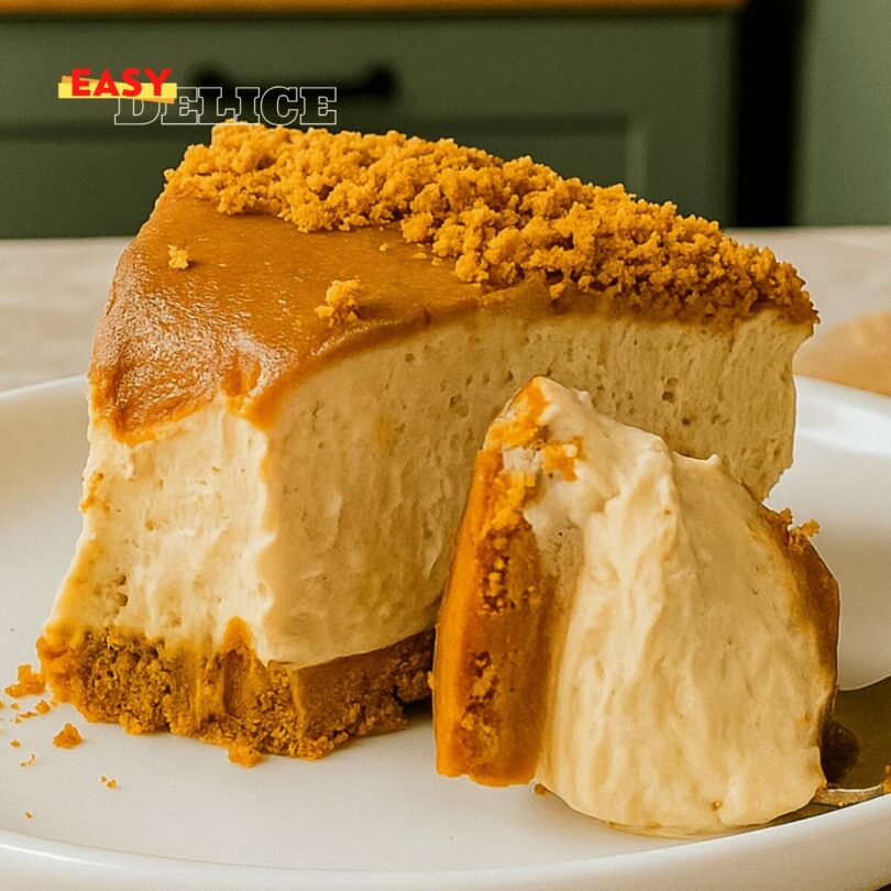 Cheesecake Spéculoos sans Cuisson