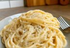 Pâtes à la Crème et au Parmesan