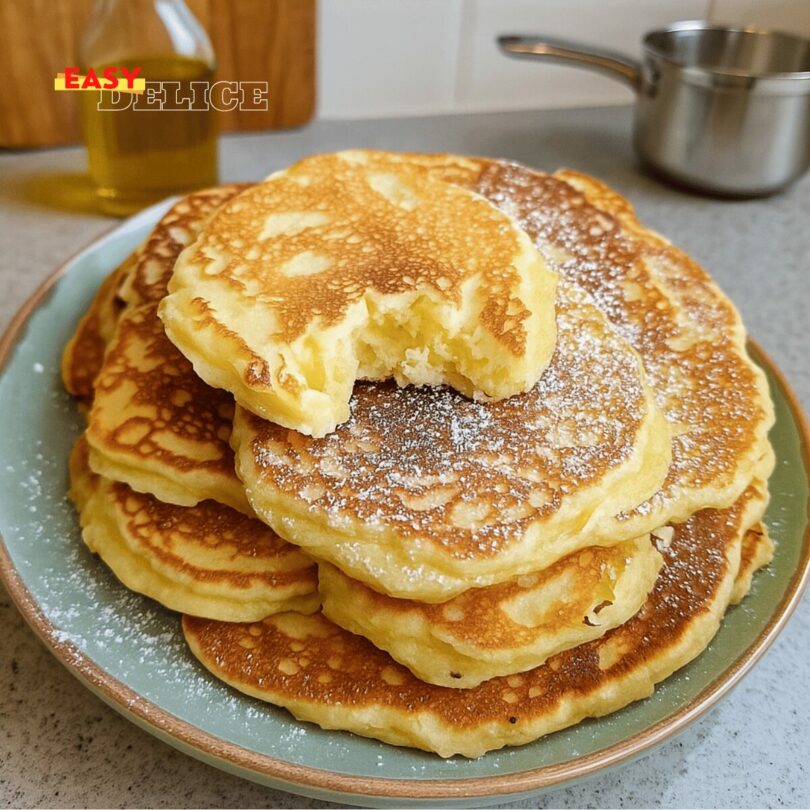 Pancakes au Yaourt Parfaits et Moelleux