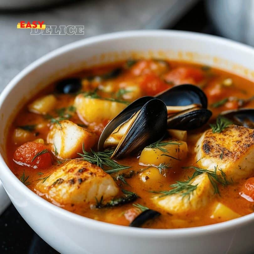 Bouillabaisse (soupe de poissons provençale)
