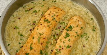 Orzo au Saumon et Boursin