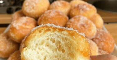 Mini Beignets Moelleux Faits Maison