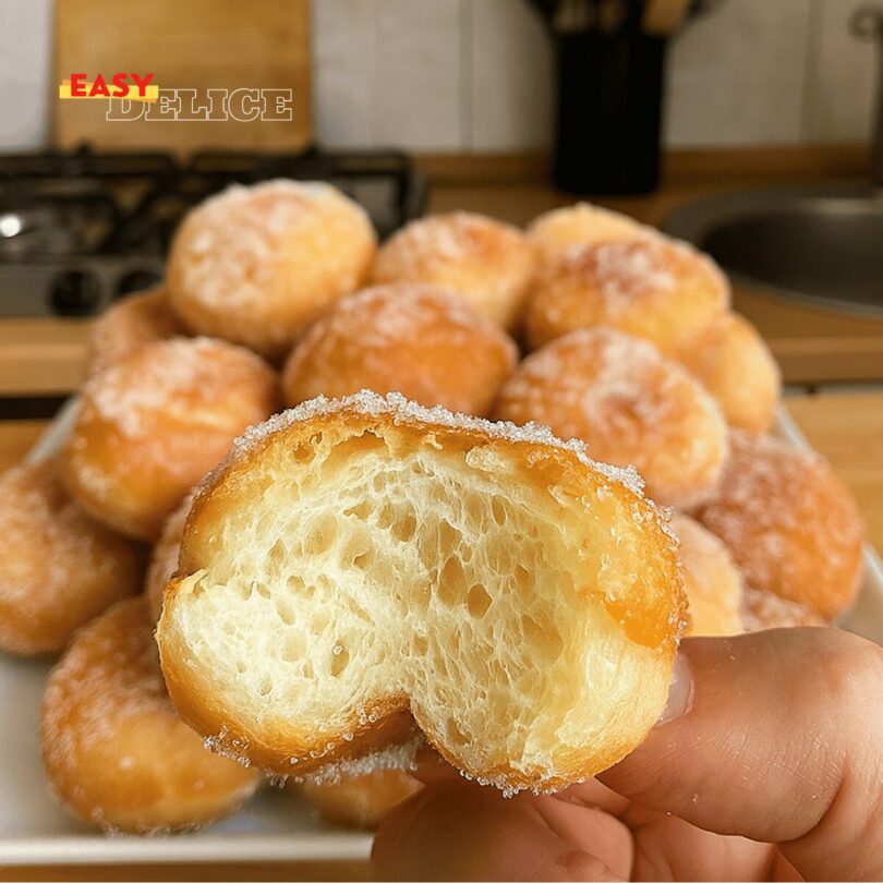 Mini Beignets Moelleux Faits Maison