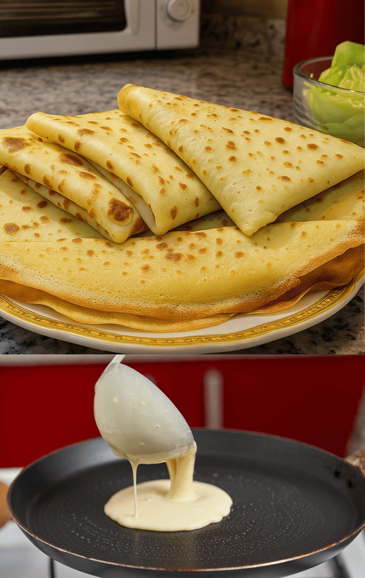 Crêpes inratables selon Cyril Lignac