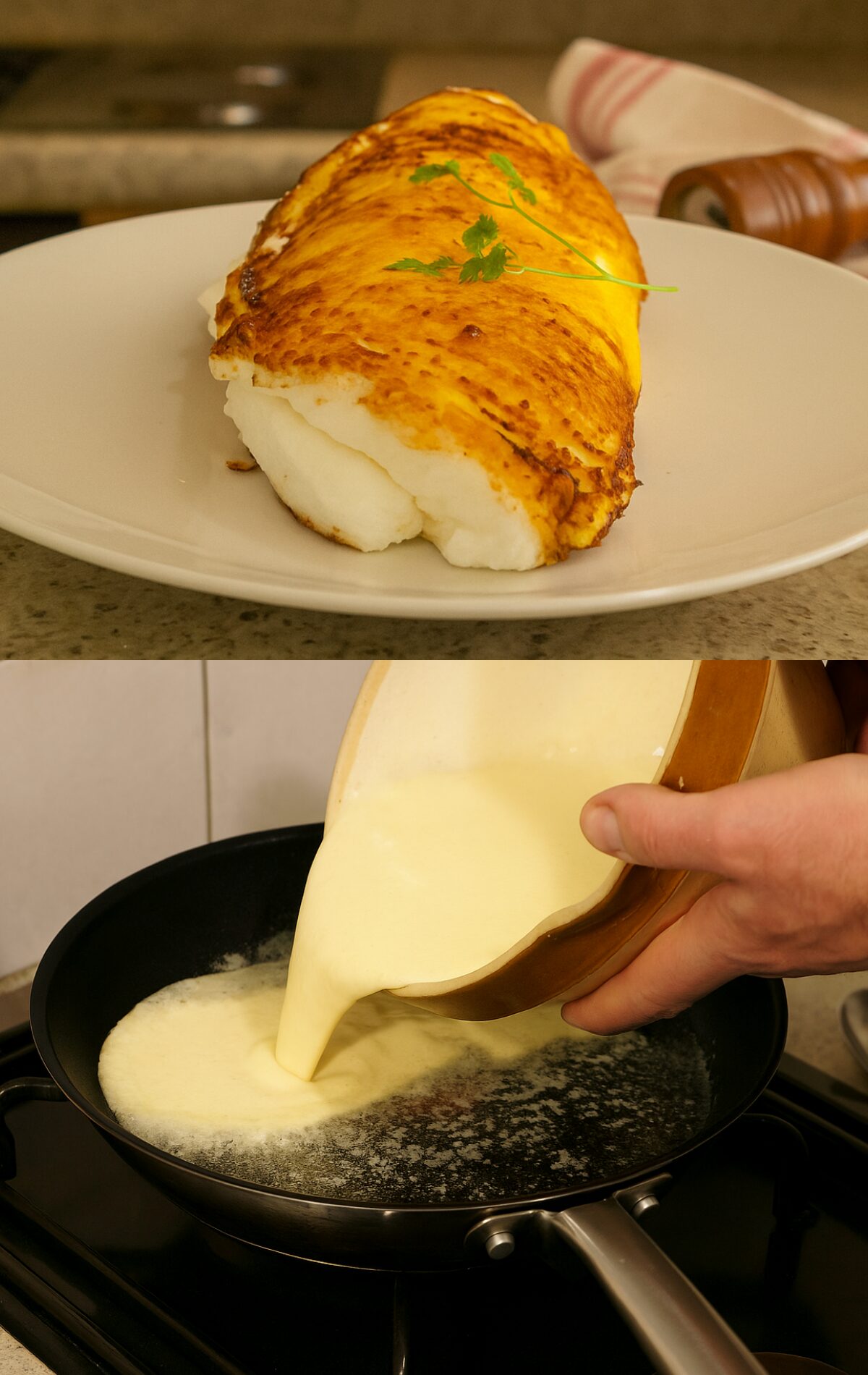 Omelette façon Mère Poulard