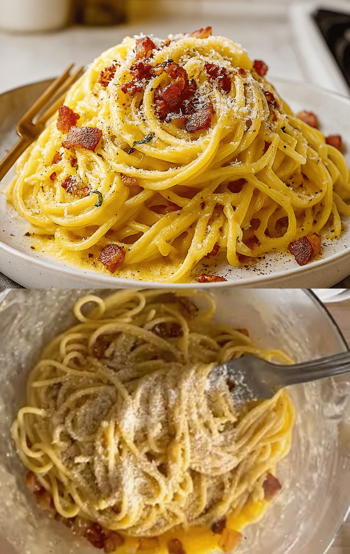 Spaghetti alla Carbonara – Recette Authentique Italienne (Giallo Zafferano)
