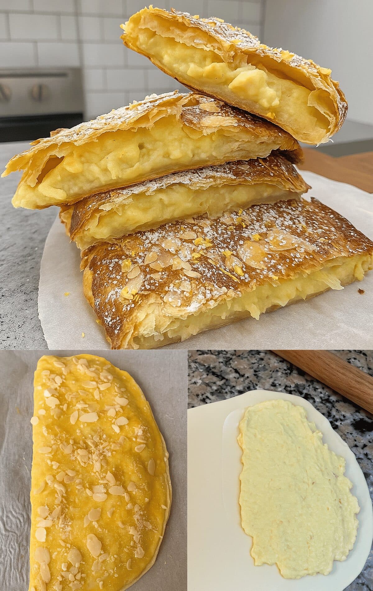 Feuilletés au citron 