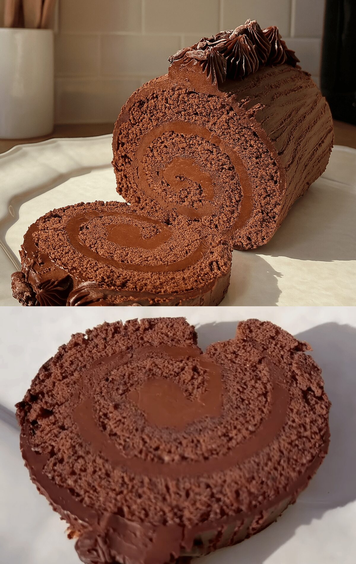 Bûche Tout Chocolat