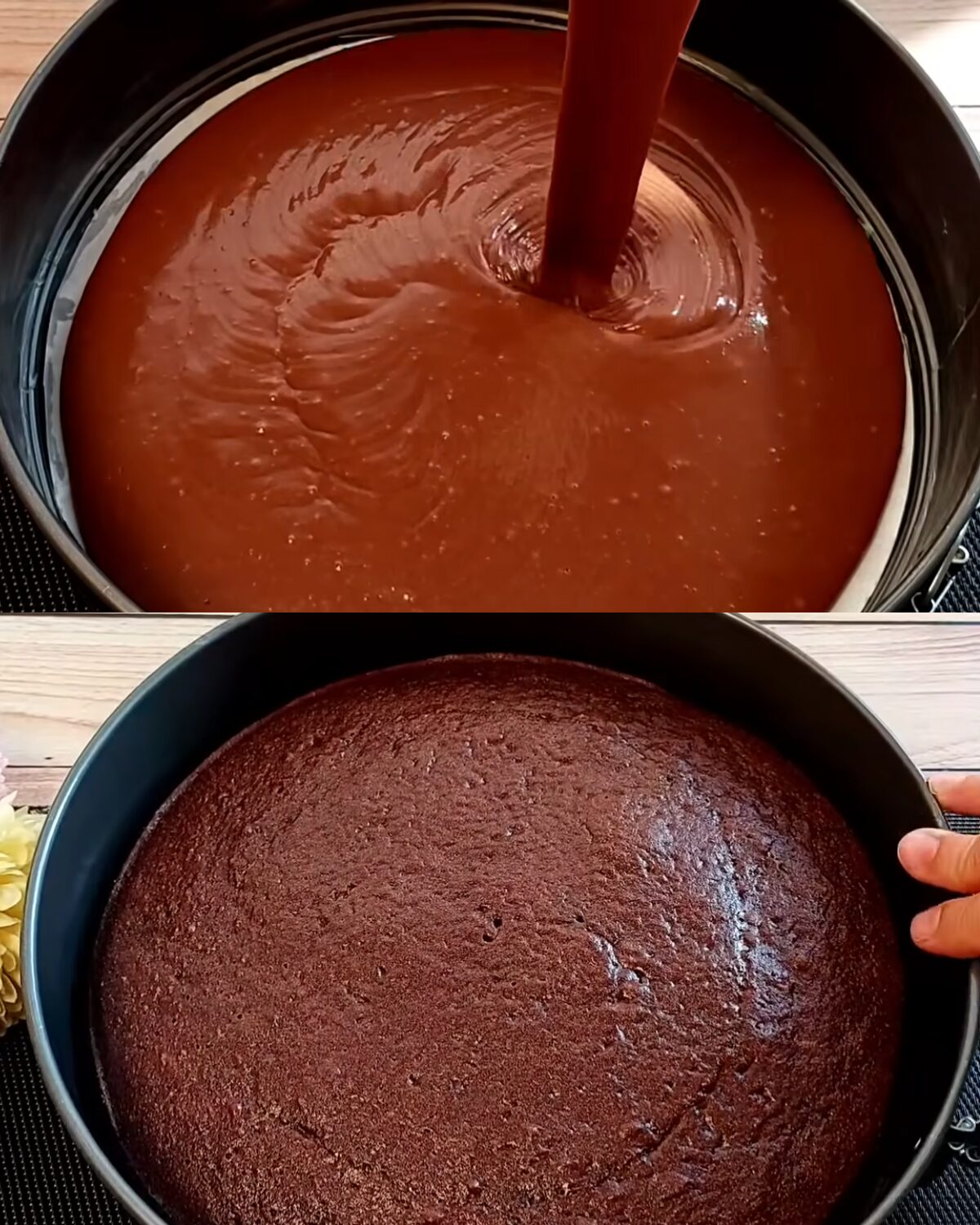  Gâteau au chocolat maison au yaourt