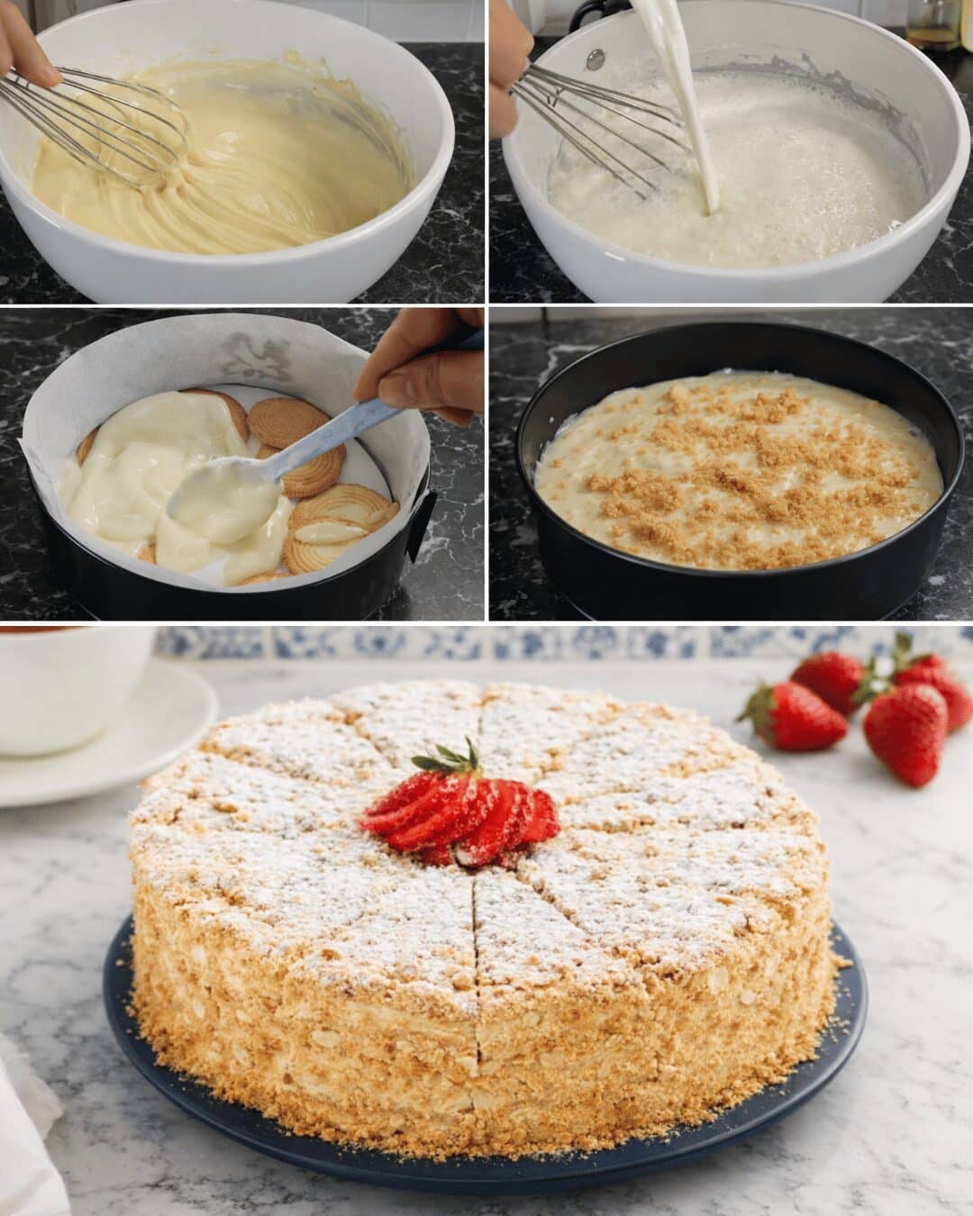 Recette Gâteau Napoléon Sans Cuisson