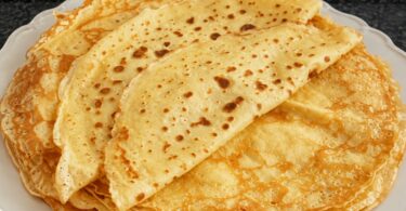 Crêpes Légères Sans Sucre ni Beurre