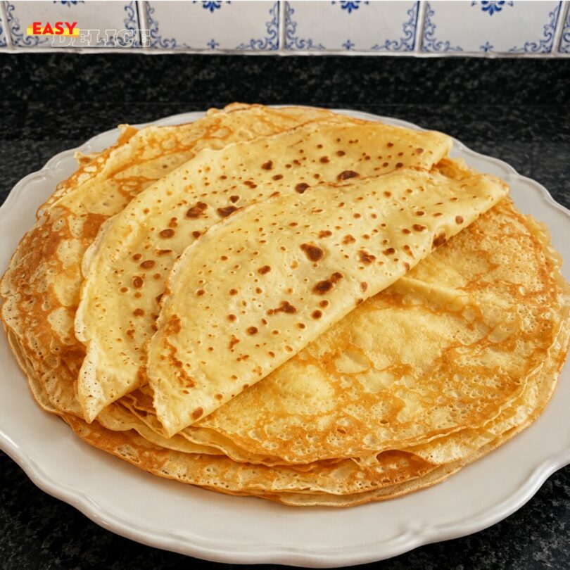 Crêpes Légères Sans Sucre ni Beurre